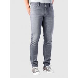 NEW ALBERTO MAKALI rinse jeans in mid grey